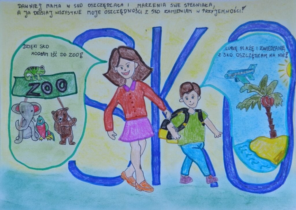 Młodzi oszczędzają aby realizować swoje marzenia - Gala wręczenia nagród laureatom konkursu SKO - wyróżnienie - Szymon Szostek (Szkoła Podstawowa w Bruśniku) - Praca konkursowa