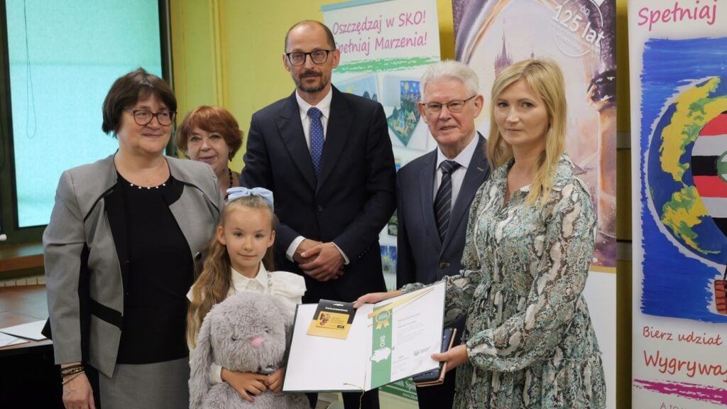 Gala wręczenia nagród laureatom konkursu SKO - Wyróżnienie – Milena Trzaska (Zespół Szkolno-Przedszkolny w Brzeźnicy)