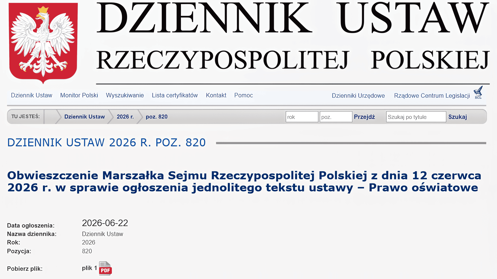 Prezent dla spółdzielni uczniowskich